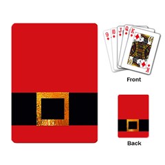 Christmas-acessories,santaclaus Playing Cards Single Design (rectangle) by nateshop