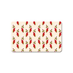 Christmas-background-christmas-stockings Magnet (name Card)