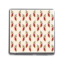 Christmas-background-christmas-stockings Memory Card Reader (square 5 Slot) by nateshop