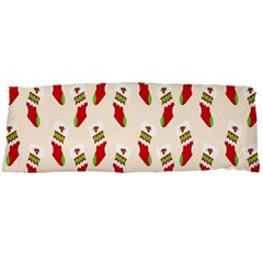 Christmas-background-christmas-stockings Body Pillow Case Dakimakura (two Sides) by nateshop