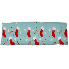 Christmas-pattern -christmas-stockings Body Pillow Case (dakimakura) by nateshop