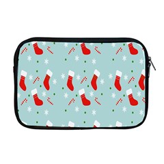 Christmas-pattern -christmas-stockings Apple Macbook Pro 17  Zipper Case by nateshop