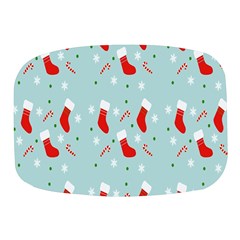 Christmas-pattern -christmas-stockings Mini Square Pill Box