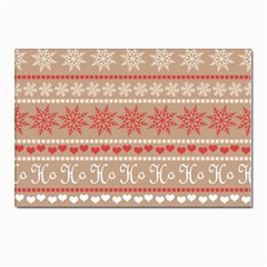 Christmas-pattern-background Postcard 4 x 6  (pkg Of 10) by nateshop