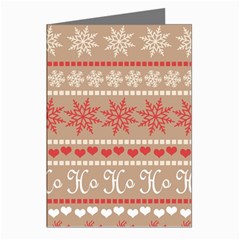 Christmas-pattern-background Greeting Cards (pkg Of 8) by nateshop