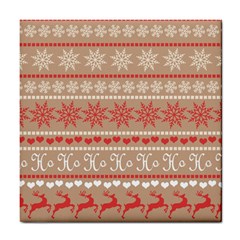 Christmas-pattern-background Tile Coaster by nateshop