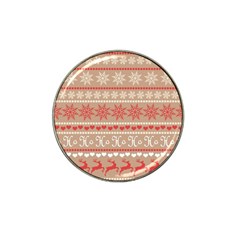 Christmas-pattern-background Hat Clip Ball Marker (10 Pack) by nateshop