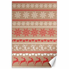 Christmas-pattern-background Canvas 20  X 30  by nateshop