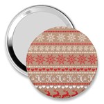 Christmas-pattern-background 3  Handbag Mirrors Front