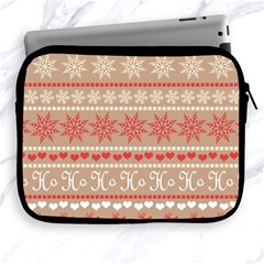 Christmas-pattern-background Apple Ipad 2/3/4 Zipper Cases by nateshop