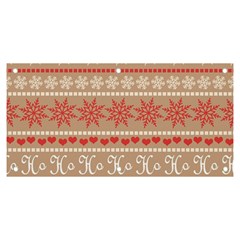 Christmas-pattern-background Banner And Sign 6  X 3  by nateshop