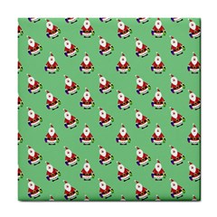 Christmas-santaclaus Tile Coaster by nateshop