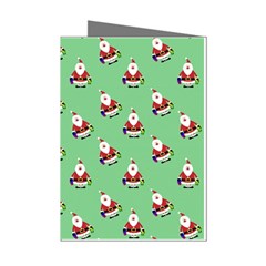 Christmas-santaclaus Mini Greeting Cards (pkg Of 8) by nateshop