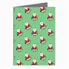 Christmas-santaclaus Greeting Cards (pkg Of 8)