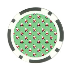 Christmas-santaclaus Poker Chip Card Guard by nateshop