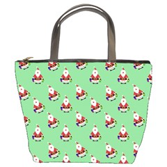 Christmas-santaclaus Bucket Bag by nateshop