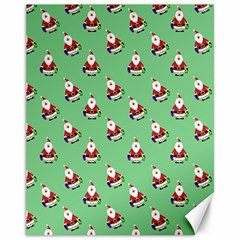 Christmas-santaclaus Canvas 11  X 14  by nateshop