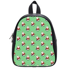 Christmas-santaclaus School Bag (small) by nateshop