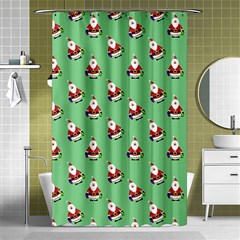 Christmas-santaclaus Shower Curtain 48  X 72  (small)  by nateshop