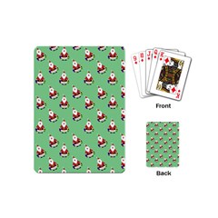 Christmas-santaclaus Playing Cards Single Design (mini) by nateshop