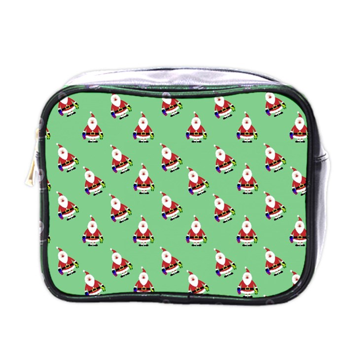 Christmas-santaclaus Mini Toiletries Bag (One Side)