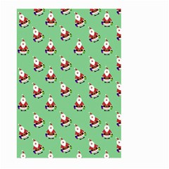 Christmas-santaclaus Large Garden Flag (two Sides) by nateshop