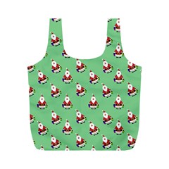 Christmas-santaclaus Full Print Recycle Bag (m) by nateshop