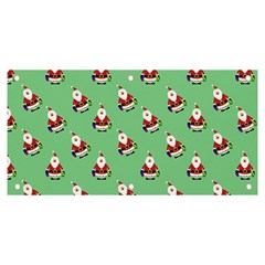 Christmas-santaclaus Banner And Sign 6  X 3  by nateshop