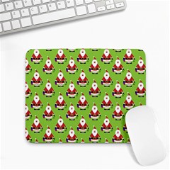 Christmas-santaclaus Small Mousepad by nateshop