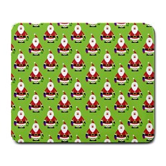 Christmas-santaclaus Large Mousepad by nateshop