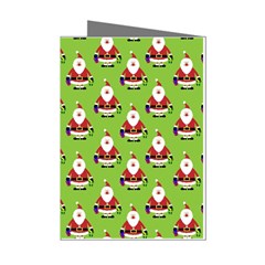 Christmas-santaclaus Mini Greeting Cards (pkg Of 8)