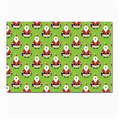 Christmas-santaclaus Postcard 4 x 6  (pkg Of 10) by nateshop