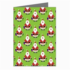 Christmas-santaclaus Greeting Cards (pkg Of 8) by nateshop