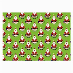 Christmas-santaclaus Large Glasses Cloth by nateshop