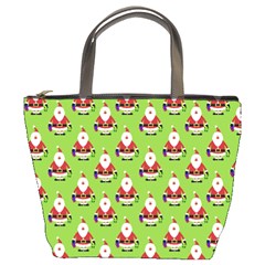 Christmas-santaclaus Bucket Bag by nateshop