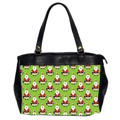 Christmas-santaclaus Oversize Office Handbag (2 Sides) by nateshop