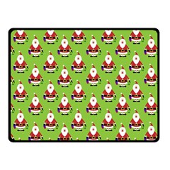 Christmas-santaclaus Double Sided Fleece Blanket (small)  by nateshop