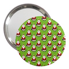 Christmas-santaclaus 3  Handbag Mirrors by nateshop