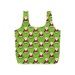 Christmas-santaclaus Full Print Recycle Bag (s) by nateshop