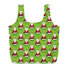 Christmas-santaclaus Full Print Recycle Bag (l) by nateshop