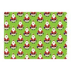 Christmas-santaclaus Double Sided Flano Blanket (mini)  by nateshop