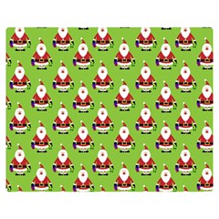 Christmas-santaclaus Double Sided Flano Blanket (medium)  by nateshop