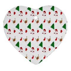 Christmas-santaclaus Ornament (heart) by nateshop