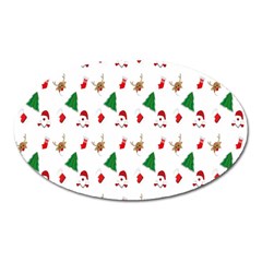 Christmas-santaclaus Oval Magnet by nateshop