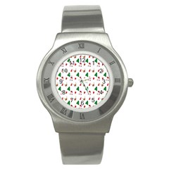 Christmas-santaclaus Stainless Steel Watch by nateshop