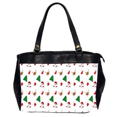 Christmas-santaclaus Oversize Office Handbag (2 Sides) by nateshop