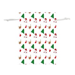 Christmas-santaclaus Lightweight Drawstring Pouch (m) by nateshop