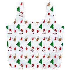 Christmas-santaclaus Full Print Recycle Bag (xxxl) by nateshop