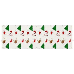 Christmas-santaclaus Banner And Sign 12  X 4  by nateshop