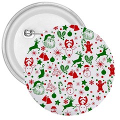 Christmas-seamless-green  3  Buttons by nateshop